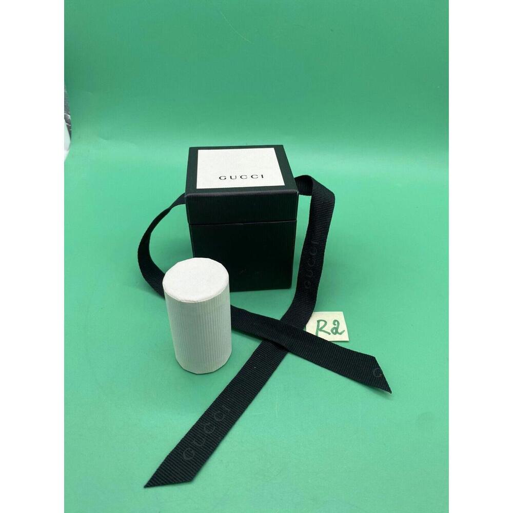 Gucci Small Box Only 2.5”x3” USED In Good Condition With Strap Made in Italy